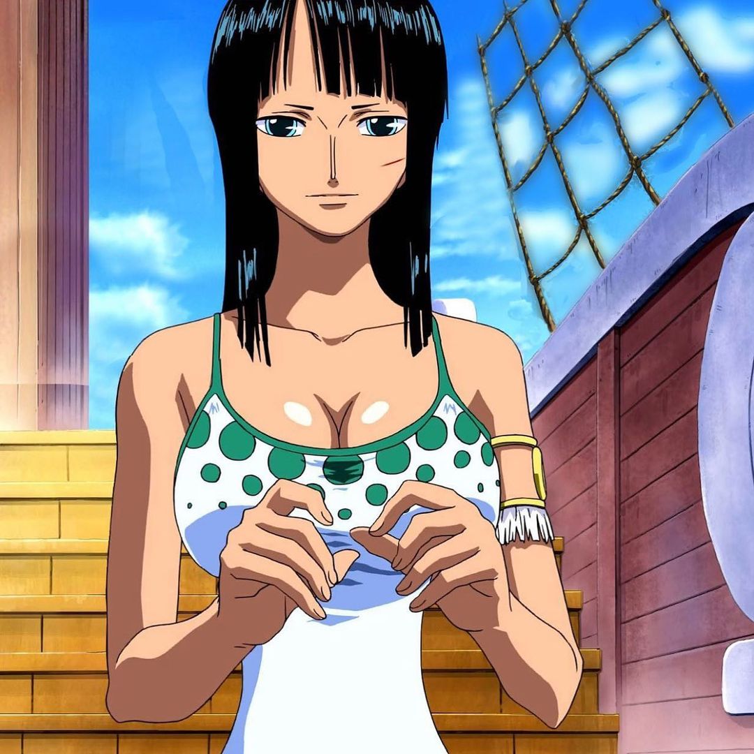 Nico Robin One Piece Red 4K Wallpaper iPhone HD Phone 9611h