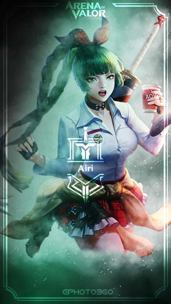 Liên Quân Airi: Tham gia vào cuộc chiến đầy kịch tính của Liên Quân Mobile và đắm mình vào hình ảnh của Airi - cô gái sở hữu ngoại hình xinh đẹp, tài năng và quyền lực. Airi sẽ đưa bạn đến những thử thách mới mẻ và thú vị trong trò chơi này.