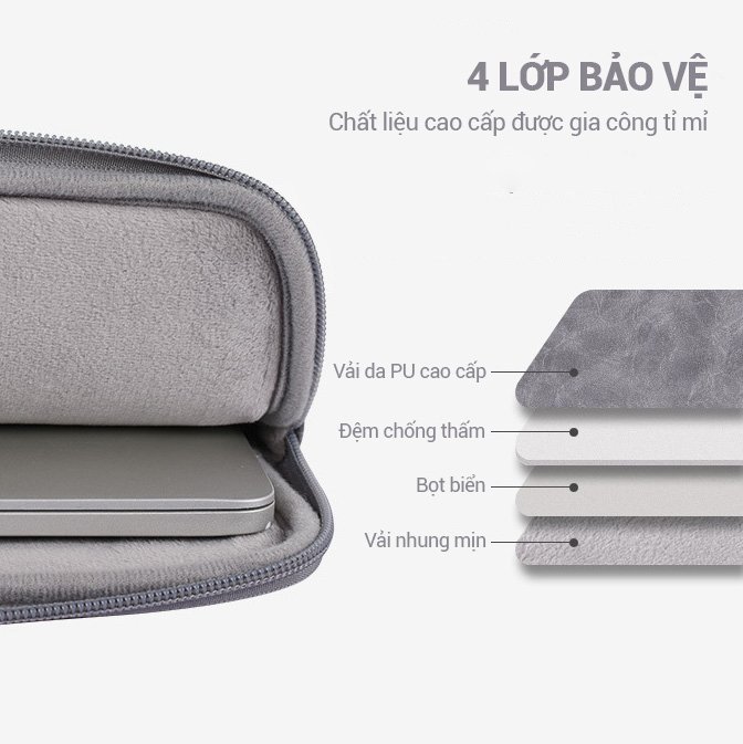 Túi chống sốc Macbook M1 GB-CS03 chính hãng Gu Bag 5